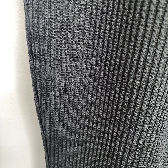 Madewell Ribbed Pull-On Pants Woman's Size L Black NWT - Picture 5 of 11